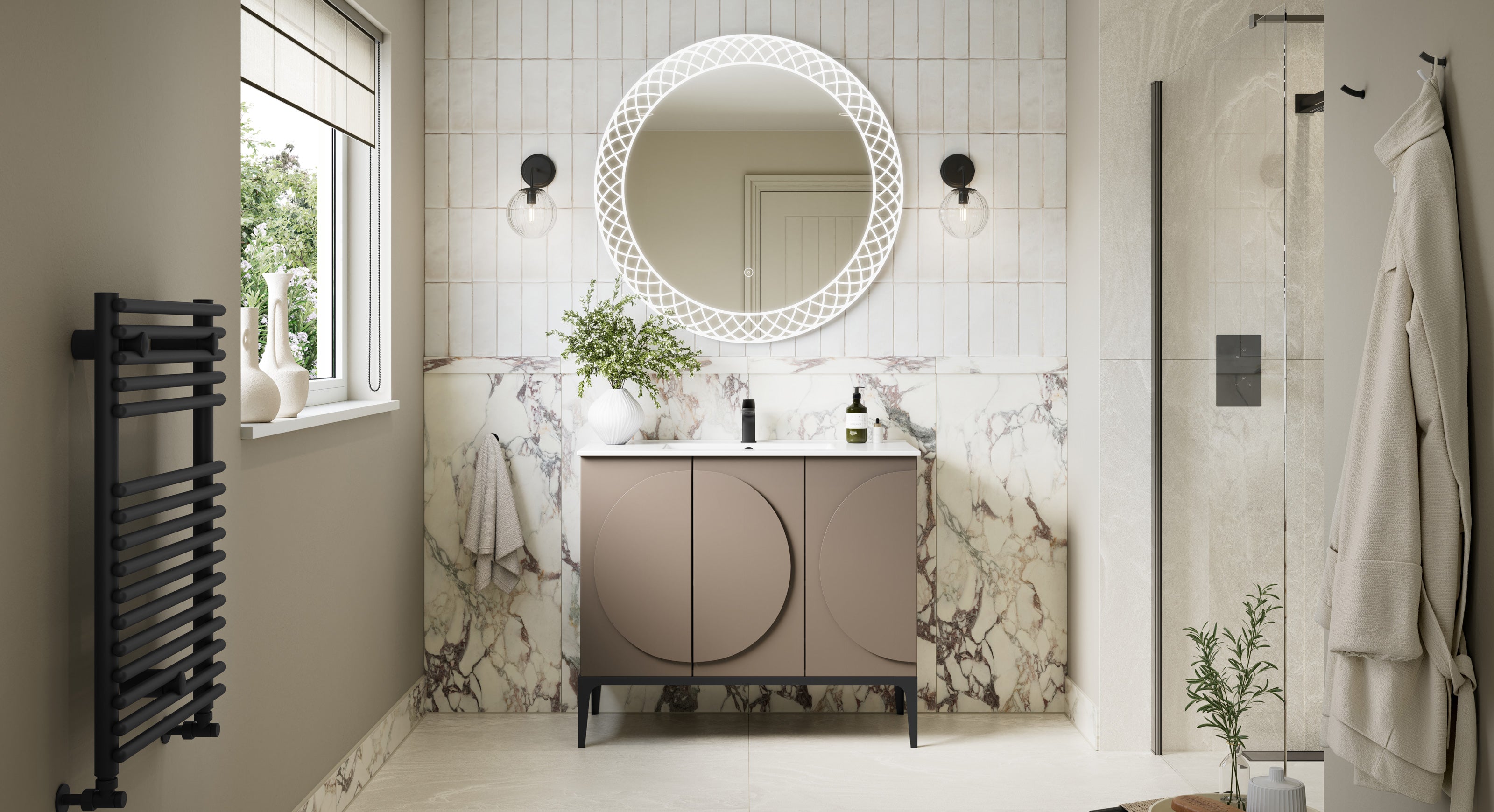 Pureflo Chic 1010mm bathroom furniture collection