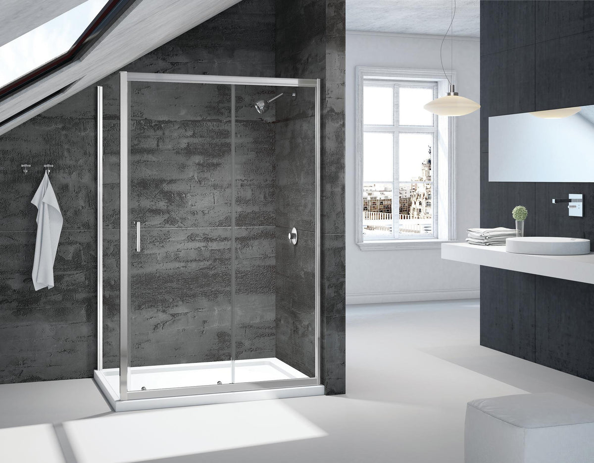Merlyn Vivid Boost Loft Side Panel in a bathroom setting