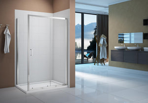 Merlyn Vivid Boost Side Panel in a bathroom setting