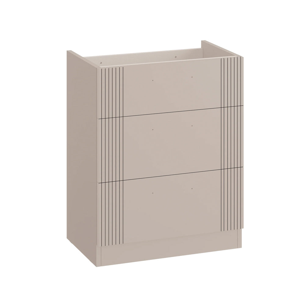 Fabrica Floor Standing Vanity Unit With Ceramic Orodell Washbasin White Fabrica
