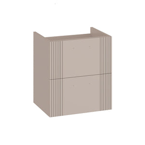 Fabrica Wall Hung Vanity Unit With Ceramic Orodell Washbasin White Fabrica