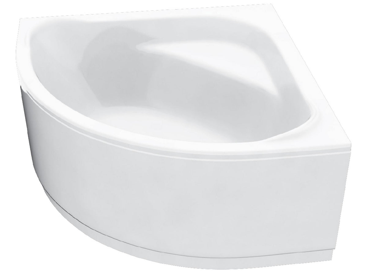 Auvellis Nexara 1350mm Standard Corner Bath Panel – White