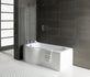 Auvellis P-Shape Single End 1700x700-850x410mm 0TH Bath Only