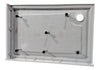 Auvellis white riser set for 1400mm and 1500mm rectangular shower trays