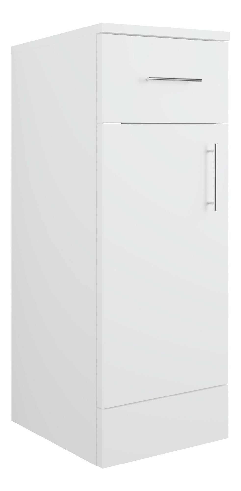 Auvellis Forma 300mm 1 Drawer, 1 Door Base Unit - White Gloss