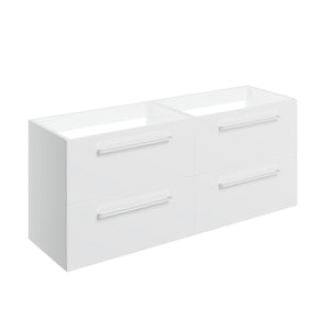 Auvellis Volta 1180mm Wall Hung 2 Drawer Basin Unit Run (No Top)