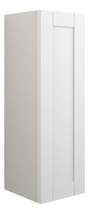 Auvellis Forma Shaker-Style 200mm Slim Base Unit – Matt White | Cabinet Colour: Grey