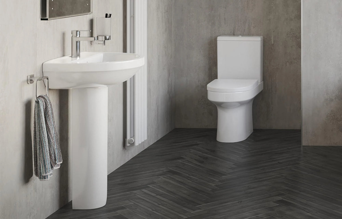 Auvellis Laurus 4-Piece Ceramics Suite
