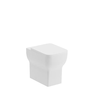 Auvellis Linaro Rimless Back-to-Wall WC with Soft-Close Seat – right view