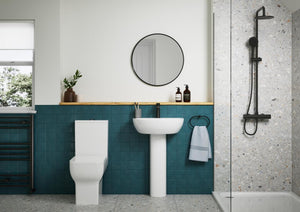 Auvellis Linaro Rimless Back-to-Wall WC room setting