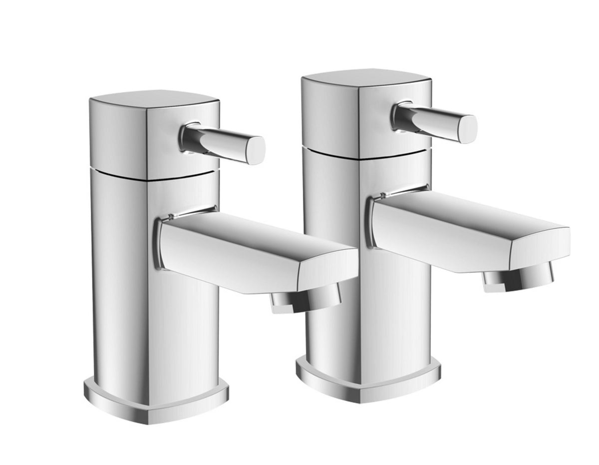 Auvellis Rovane Toulon bath filler in Chrome