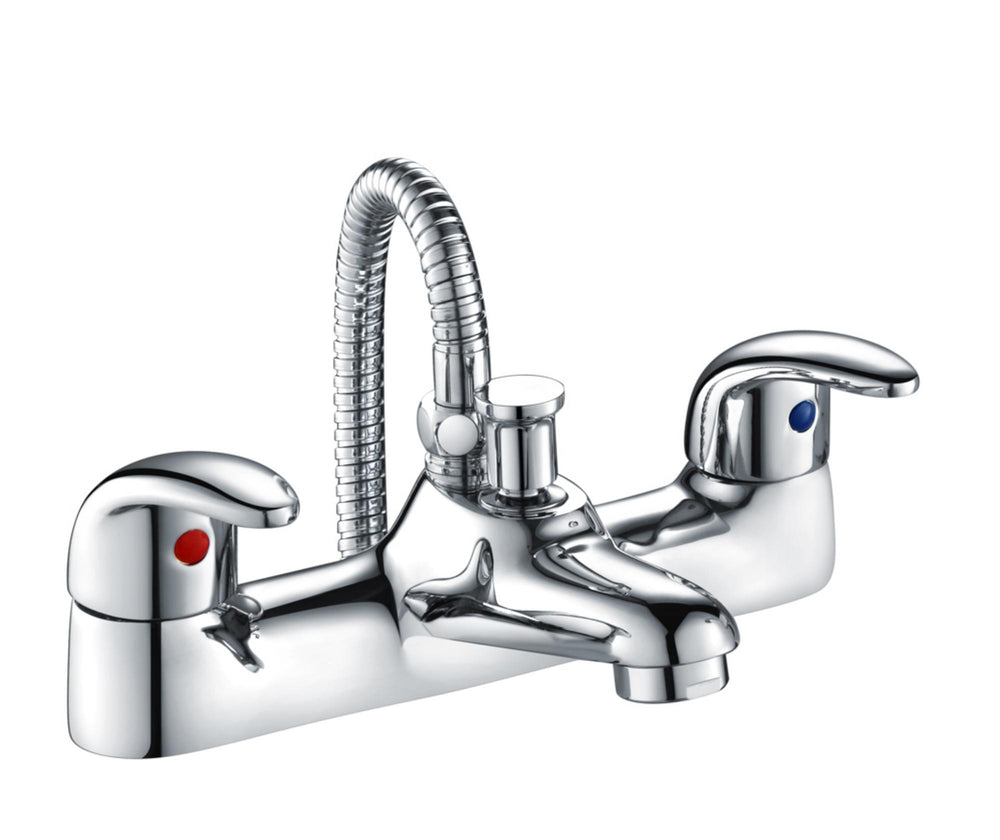 Auvellis Lunero Low Pressure Bath/Shower Mixer – Chrome