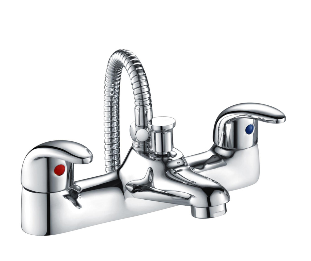 Auvellis Lunero Low Pressure Bath/Shower Mixer – Chrome
