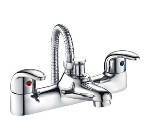 Auvellis Lunero Low Pressure Bath/Shower Mixer – Chrome