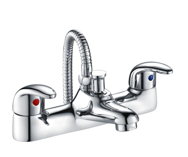 Auvellis Lunero Low Pressure Bath/Shower Mixer – Chrome