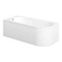 Auvellis Cuenca Back-to-Wall Corner Bath