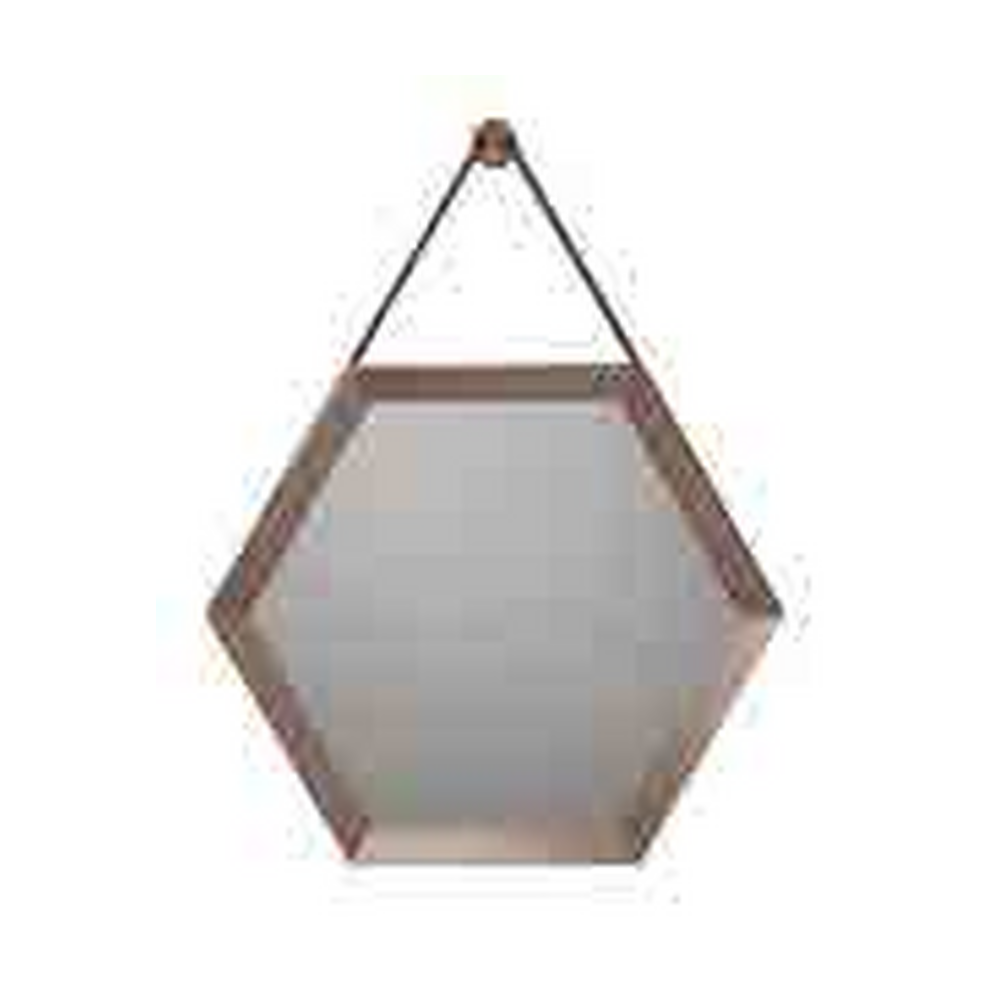 Auvellis Motril Hexagonal Strap Mirror