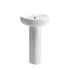 Pureflo Tuscany 450mm basin and full pedestal – clean product view