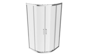 Auvellis Classix 2 Door Quadrant Shower Enclosure – Chrome – product view