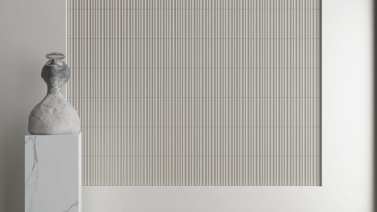 TAU Tornares Duero Porcelain Tiles — official TAU room setting; other surfaces and furnishings shown for inspiration