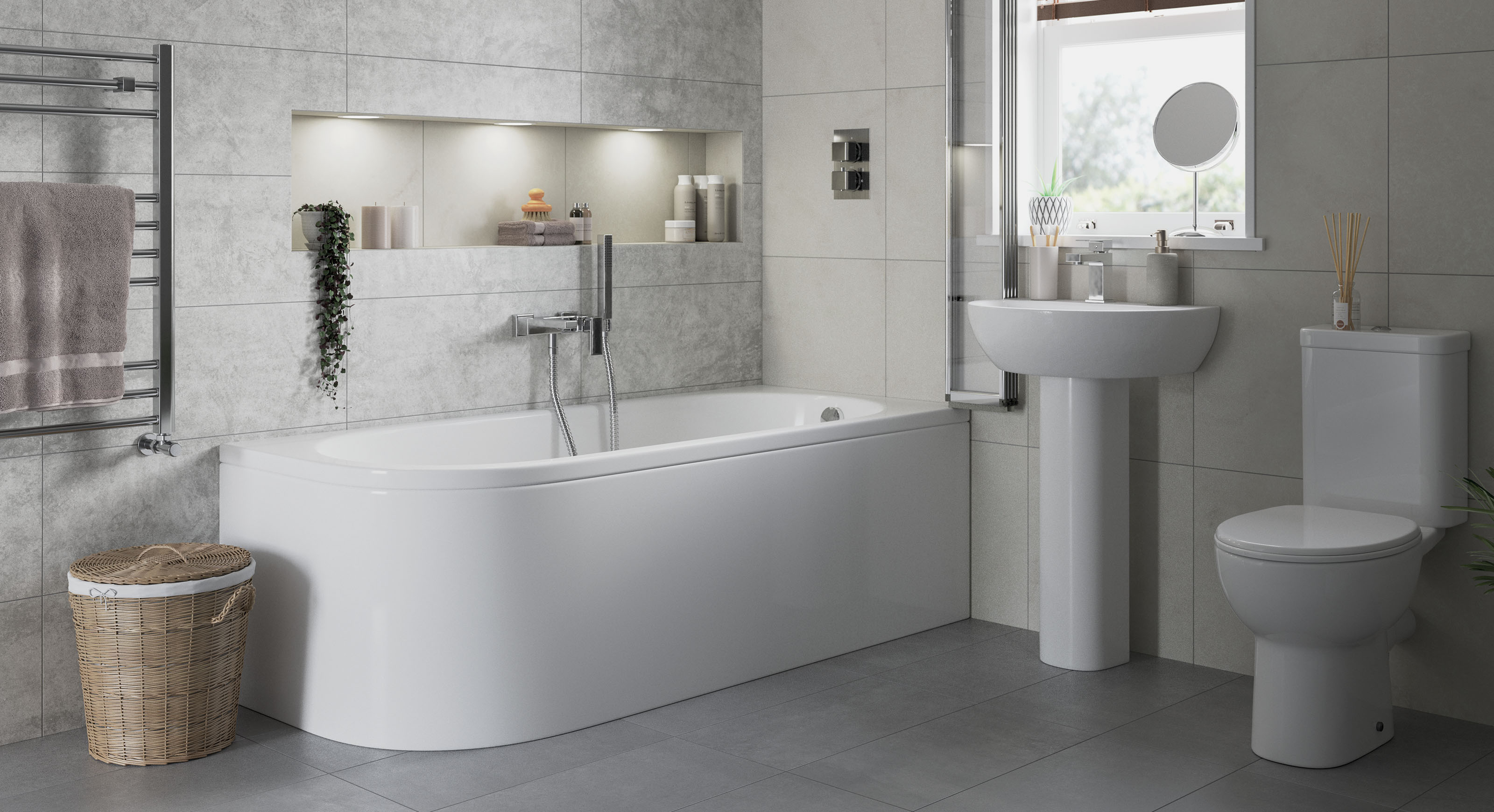 Pureflo Tuscany bathroom collection
